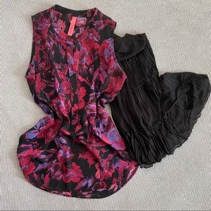 Floral Sleeveless Blouse